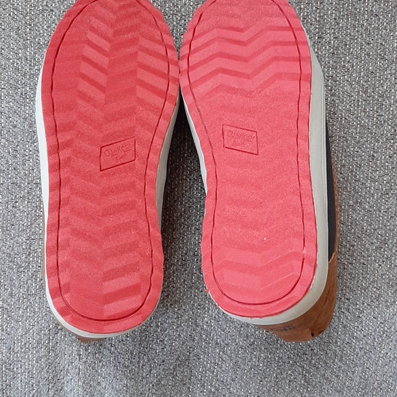 NIB Toddler Boys Brown & Navy Boots, Sz 12 Toddler - Picture 8 of 9